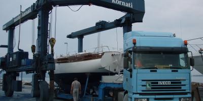 Sailboat transport Enavigo 33
